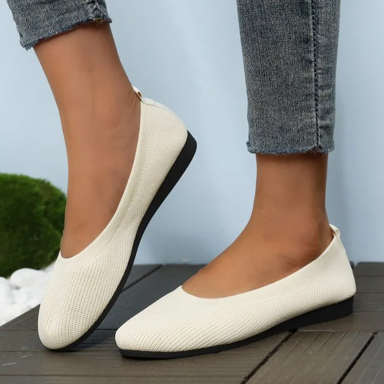 Women's comfortable slip-on ballerinas W&W
