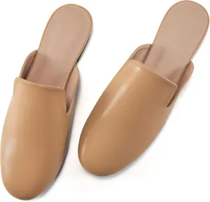 Womens Mules Work Shoes: Comfortable Dress Slip On 2025 Flats for Indoor Outdoor Walking