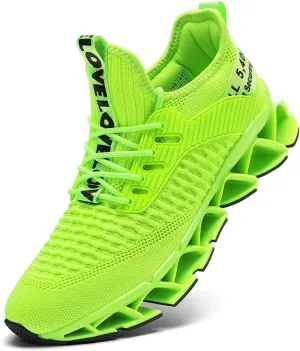 Women's Running Shoes Comfortable Fashion Non Slip Blade Sneakers Work Tennis Walking Sport Athletic Shoes