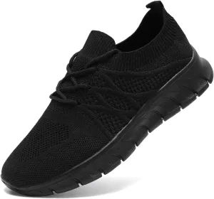 Womens Running Shoes Walking Tennis Sneakers Casual Slip on Breathable Lightweight Comfortable Fashion Athletic Sports Gym Trainers