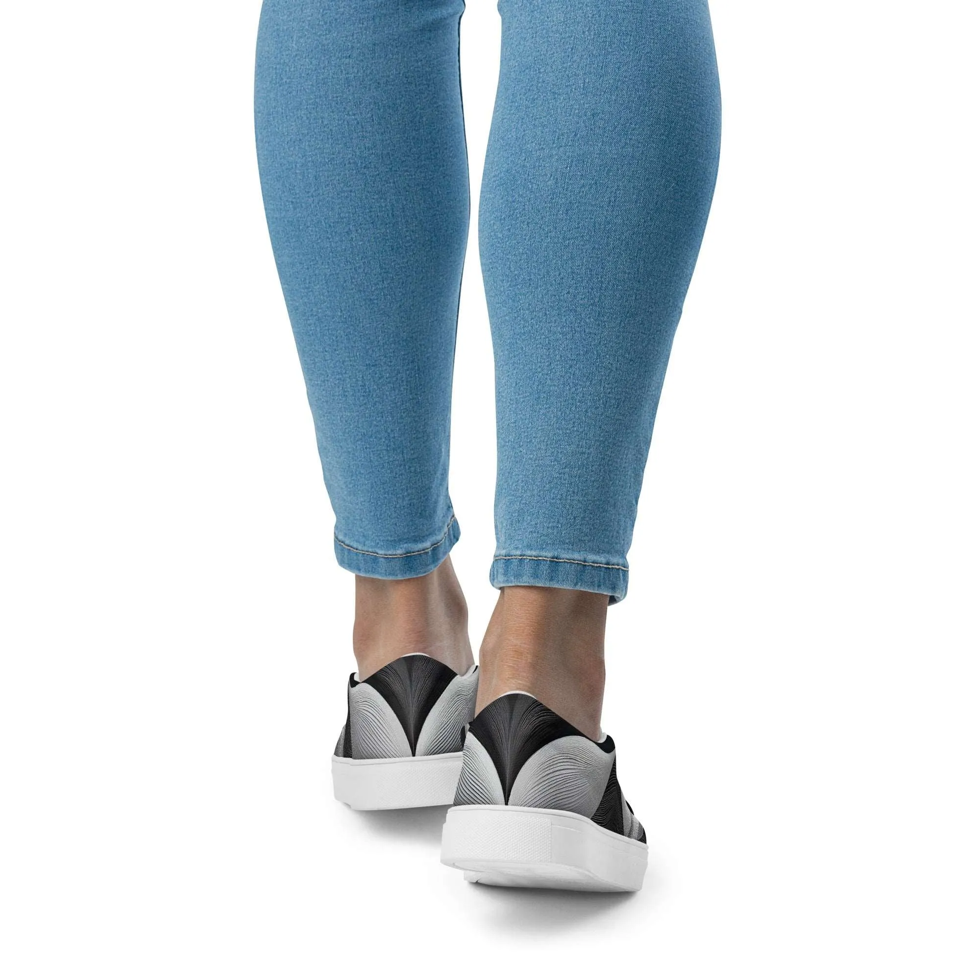 Women’s Slip-on Canvas Stamp-2
