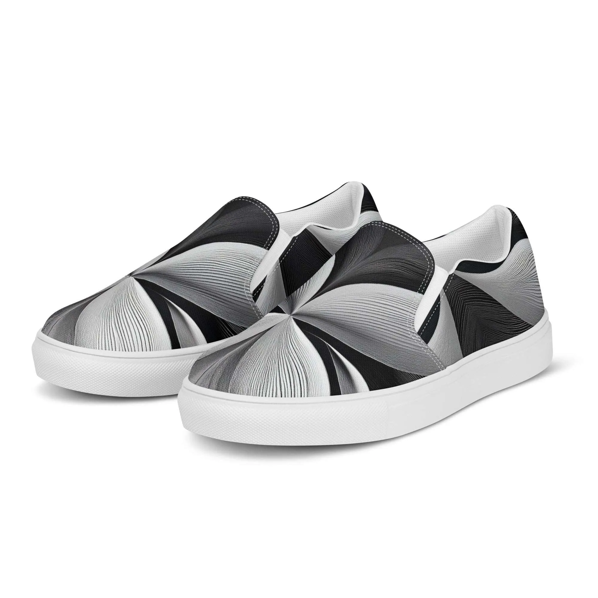 Women’s Slip-on Canvas Stamp-2
