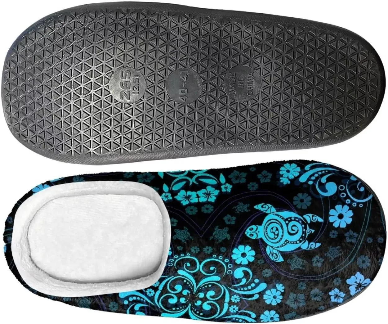 Womens Slippers Comfortable Non-slip Warm Fuzzy Slippers