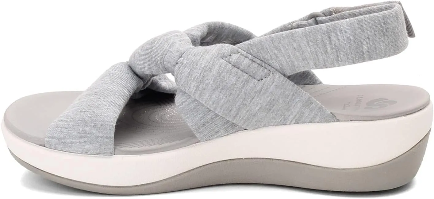 Women's Summer Walking Sandals Fashion Air Cushion Support Platform Ankle Strap Shoes Comfortable Casual Wedge Sandals