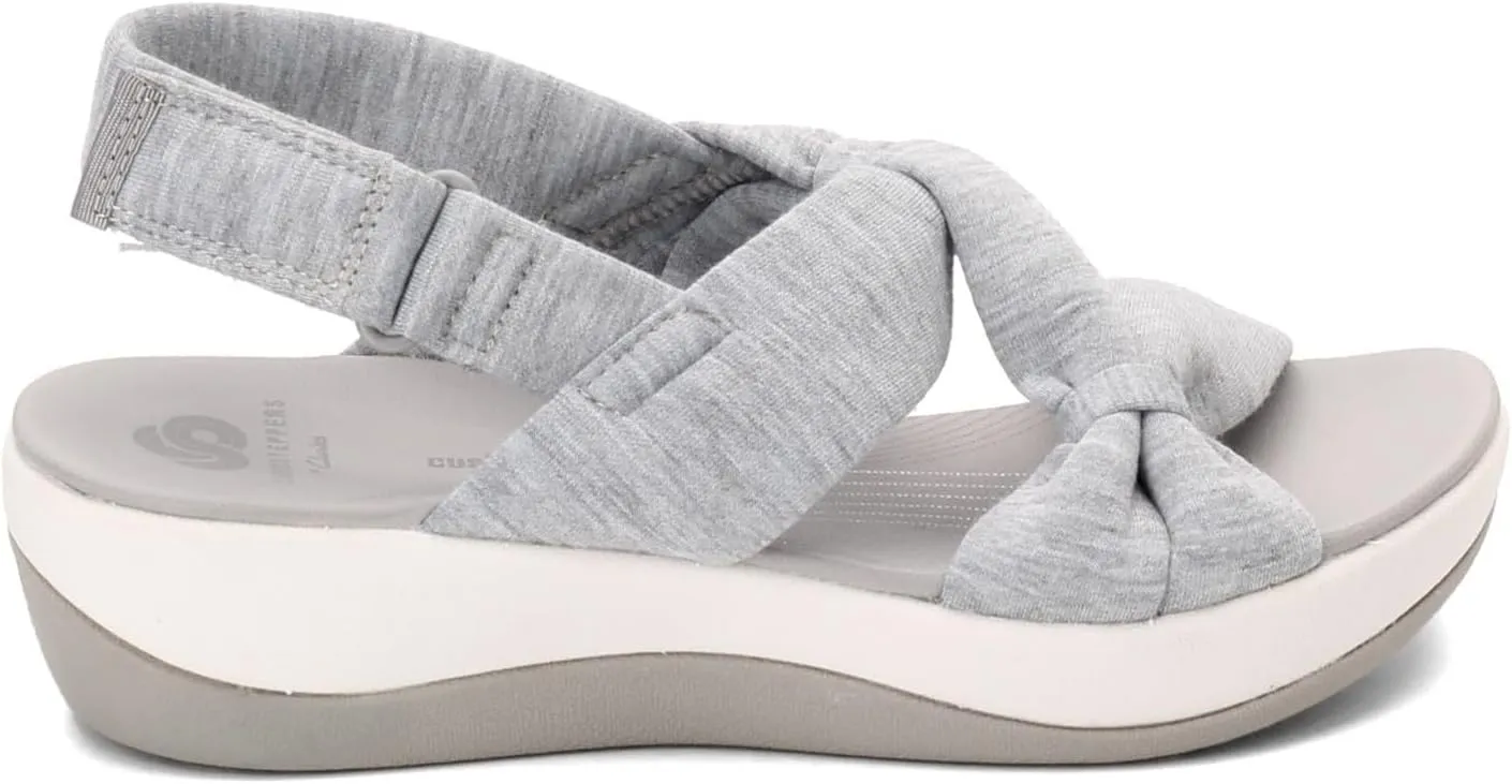 Women's Summer Walking Sandals Fashion Air Cushion Support Platform Ankle Strap Shoes Comfortable Casual Wedge Sandals