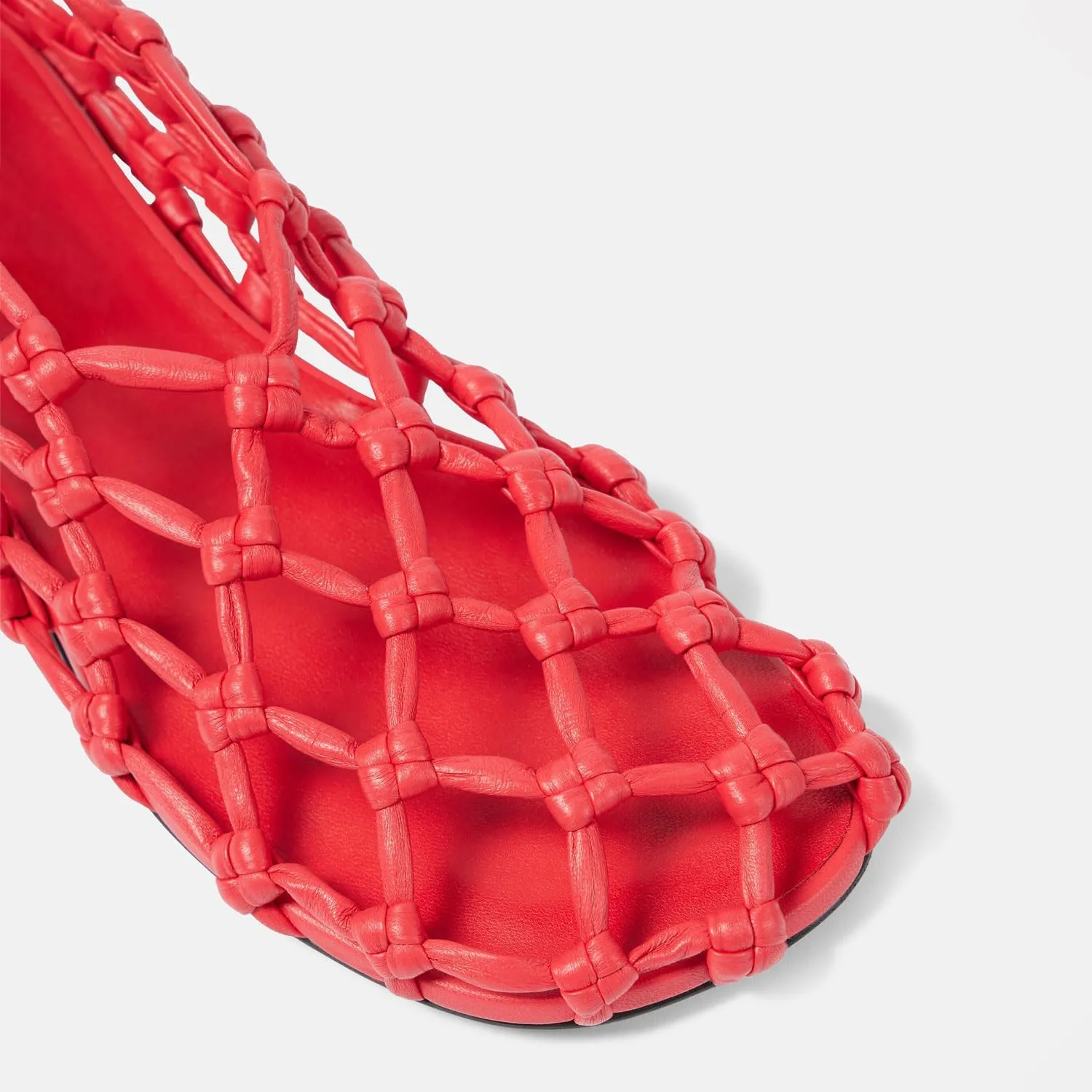 Woven Mesh Ballet Flats for Women Hollow Beach Ballerina Flats Comfortable Casual Slip on Mary Jane Jelly Shoes