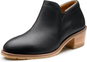 XENA Gravity Women’s Steel Toe Safety Work Shoes, Ankle Bootie, Breathable, Comfortable, Slip Resistant, Side Zipper, ASTM F2413 Certified, OSHA Approved, Premium Leather, Made in North America